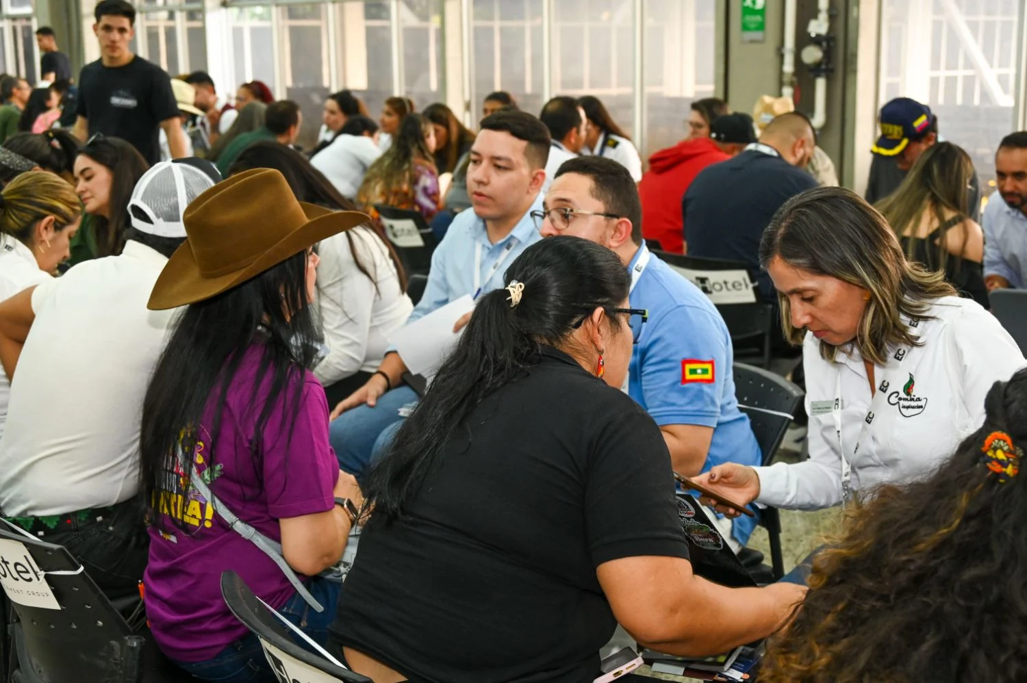 Encuentro comercial en Colombia Travel Expo · fotografía facilitada al proyecto