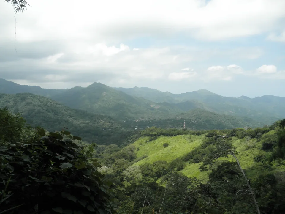 Paisaje de Minca, Magdalena, en el camino a la finca cafetera La Candelaria