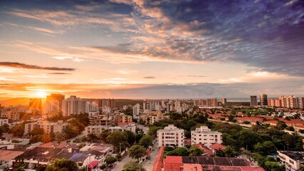 atardecer barranquilla